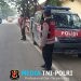 Pengaturan Lalu Lintas di SDN 1 Mareleng, Polisi Bantu Kelancaran Aktivitas Pelajar