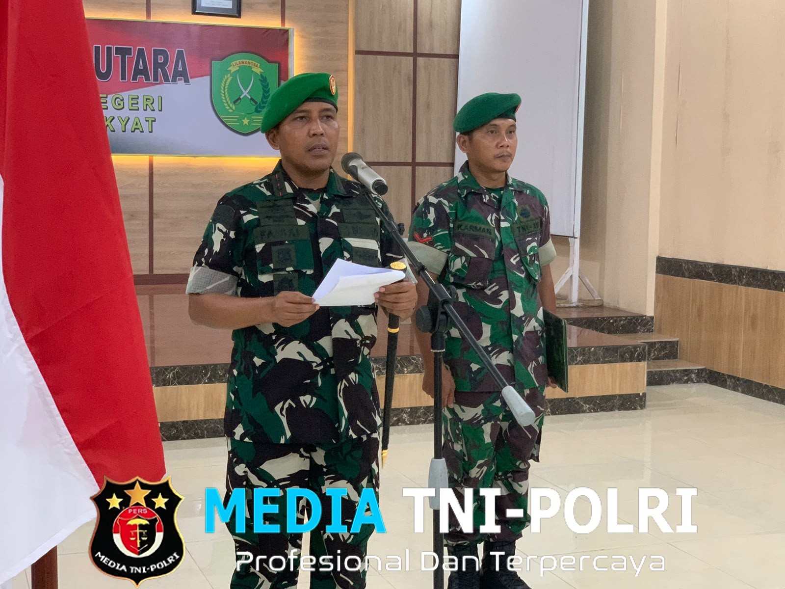 Penuh Makna, Kodim 0103/Aceh Utara Lepas Enam Prajurit Menuju Medan Tugas Baru