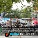 Polisi Patroli Siang Pantau Antrean BBM di SPBU Ngabang, Imbau Warga Tetap Tertib di Tengah Cuaca Panas