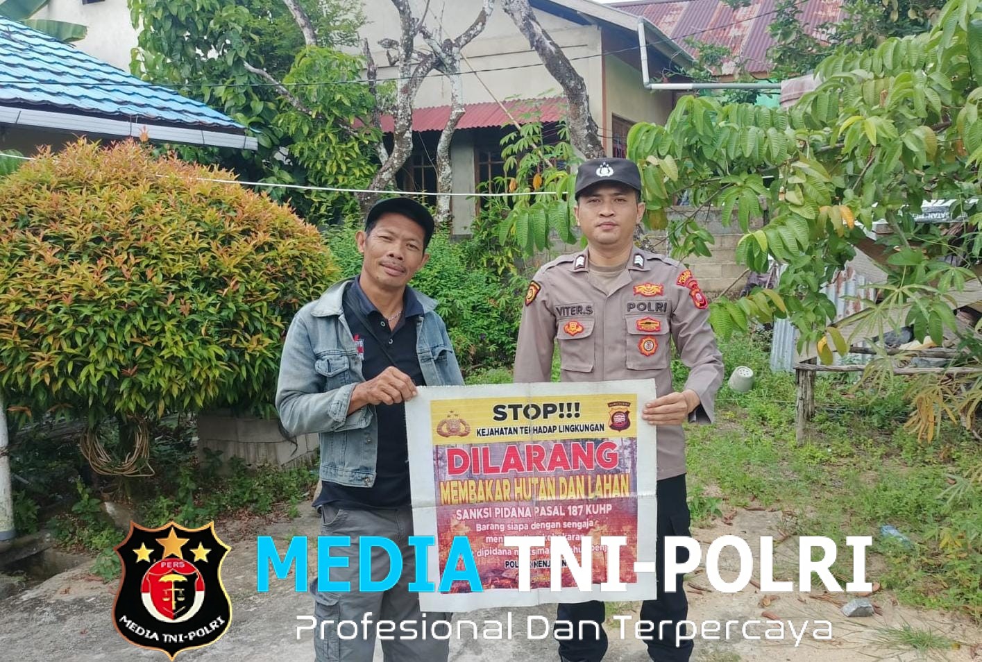 Polsek Menjalin Intensifkan Patroli dan Sosialisasi Karhutla untuk Cegah Kebakaran Hutan dan Lahan