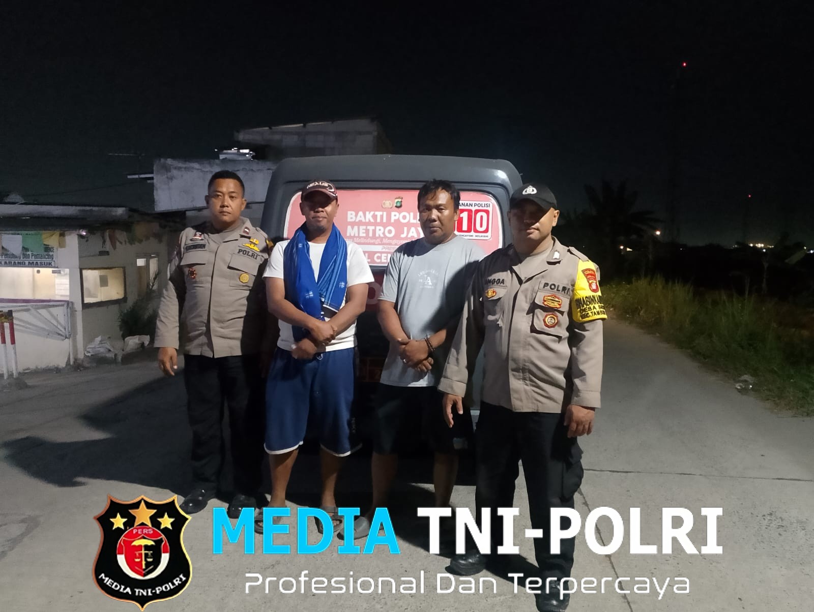 Patroli KRYD Polsek Tambun Selatan Perkuat Pencegahan Kejahatan di Tambun Utara