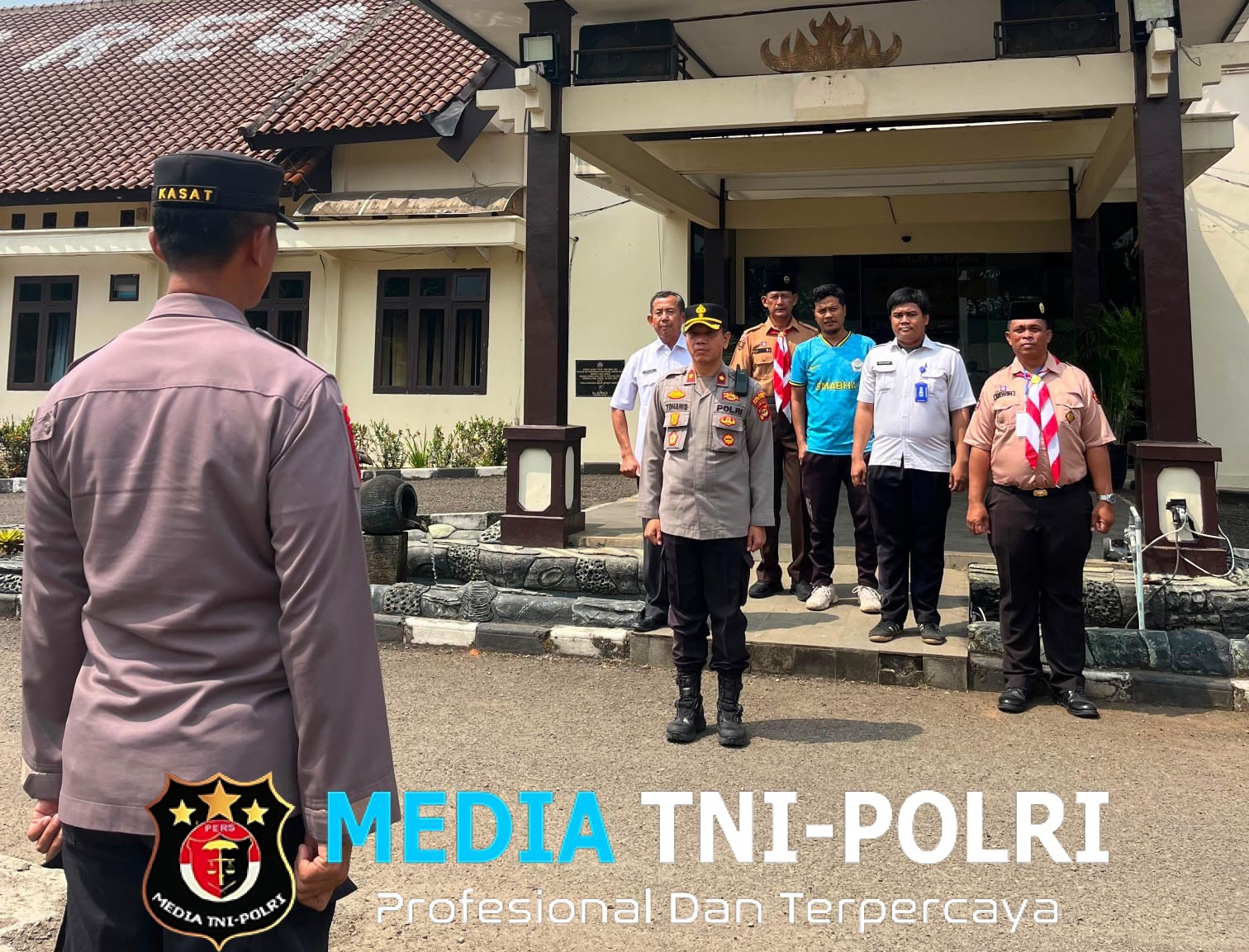 Polres Lampung Utara Lepas Kontingen Saka Bhayangkara Ikuti Lokabara V Tingkat Polda Lampung