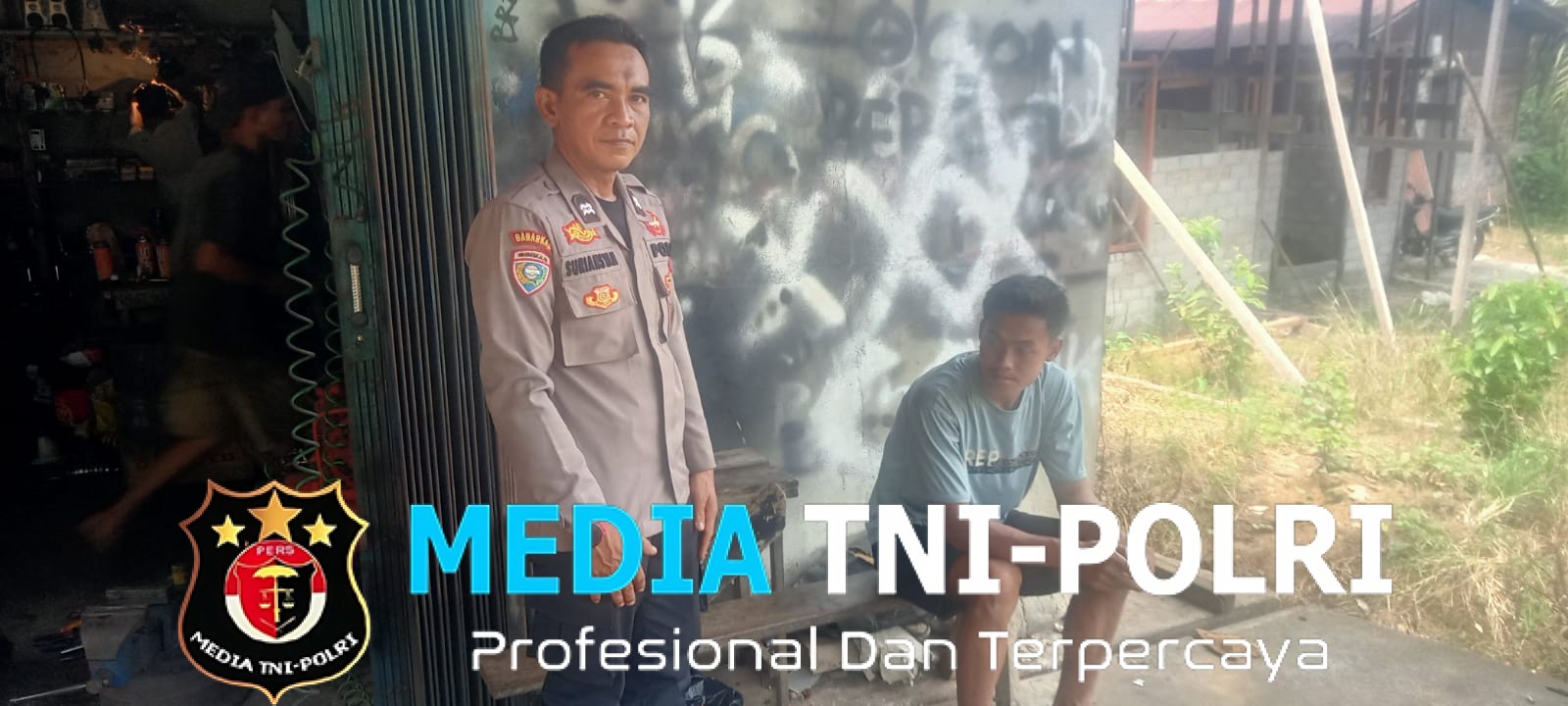 Sambangi Bengkel Saat Patroli, Polisi Ingatkan Warga Waspadai Aksi Kejahatan