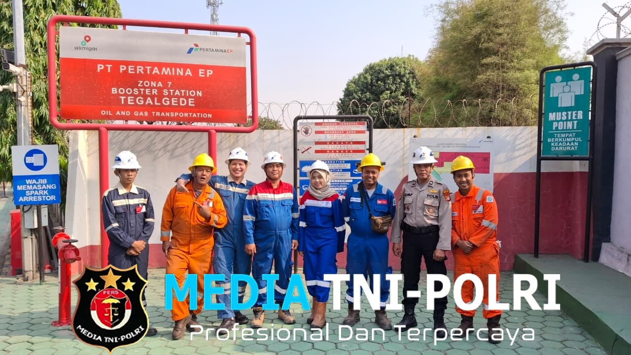 Satpamobvit Polres Metro Bekasi Perkuat Pengamanan Objek Vital Nasional Pertamina EP Zona 7