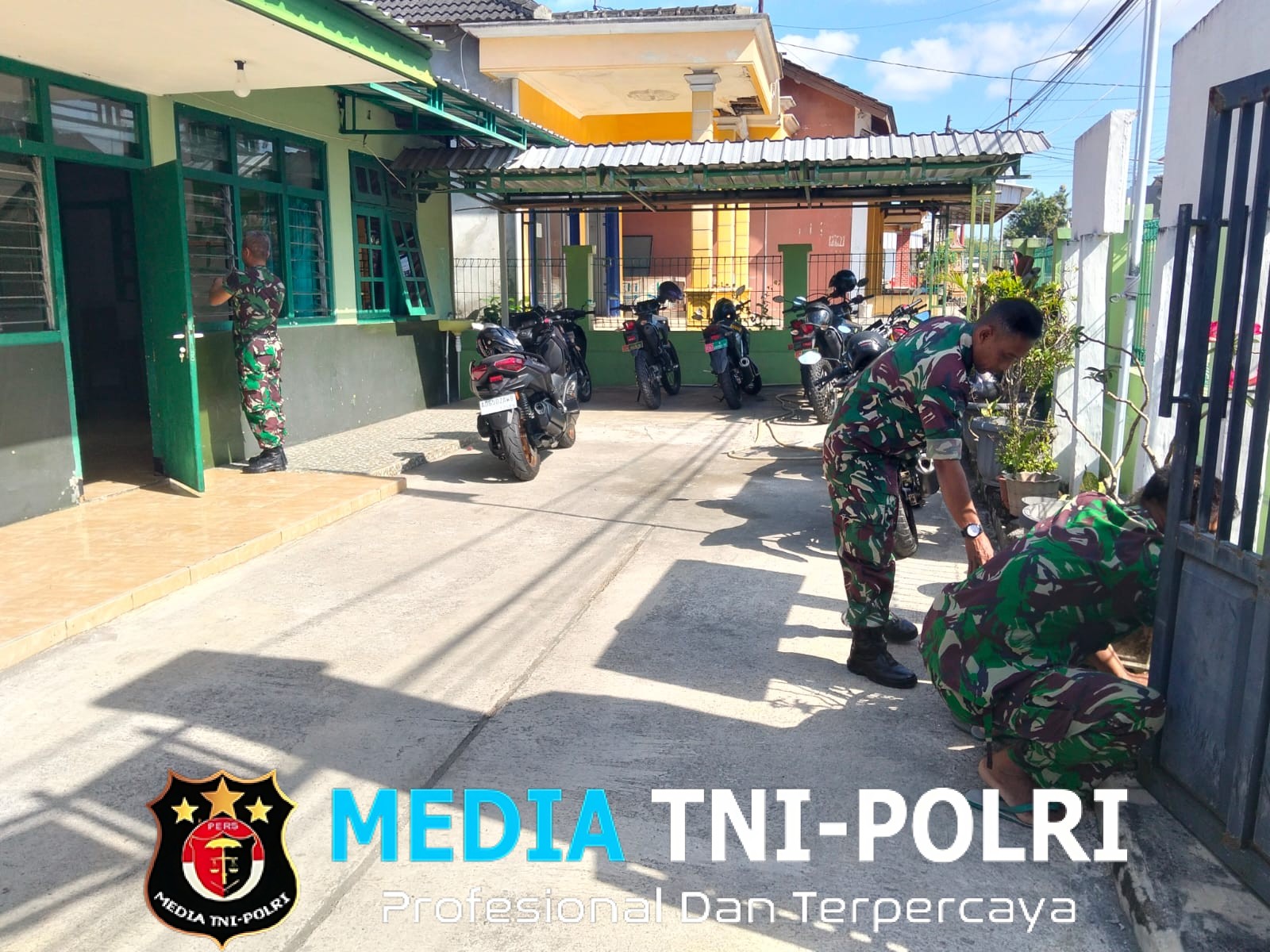Koramil 11/Manyaran Wujudkan Markas yang Bersih, Rapi, dan Siap Layani Masyarakat