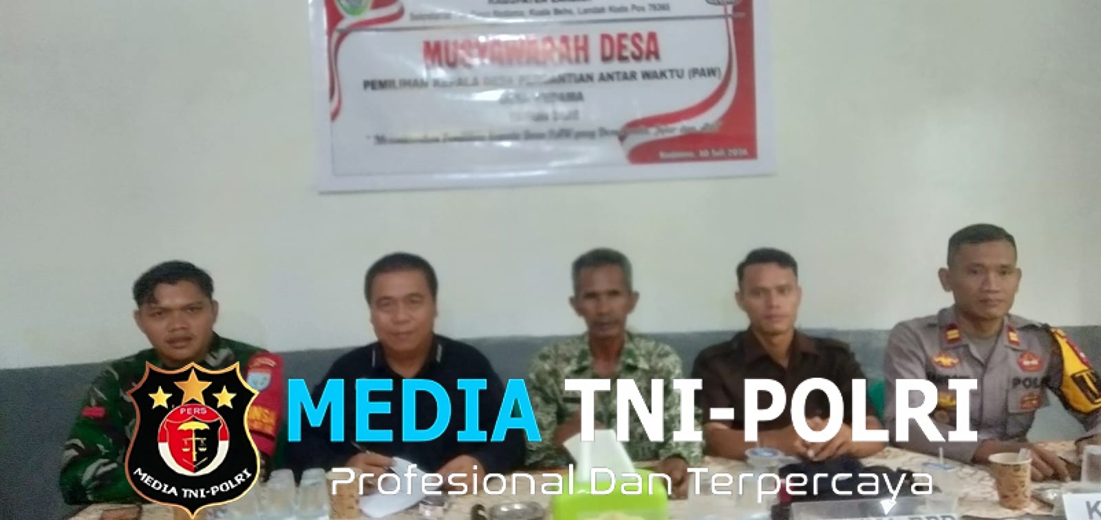 Kawal Pesta Demokrasi Desa, Kapolsek Kuala Behe Hadiri Pemilihan PAW Desa Kedama