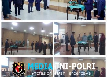Bupati Pringsewu Riyanto Pamungkas Lantik 4 Pejabat Pengawas dan 3 Kepala Puskesmas