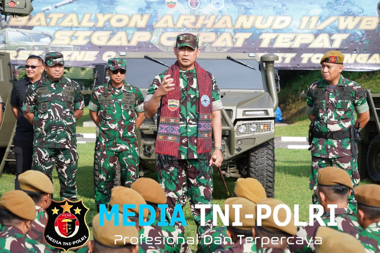 Pangdam I/BB Kunjungi Yonarhanud 11/WBY, Tekankan Adaptasi Teknologi dan Profesionalisme Prajurit