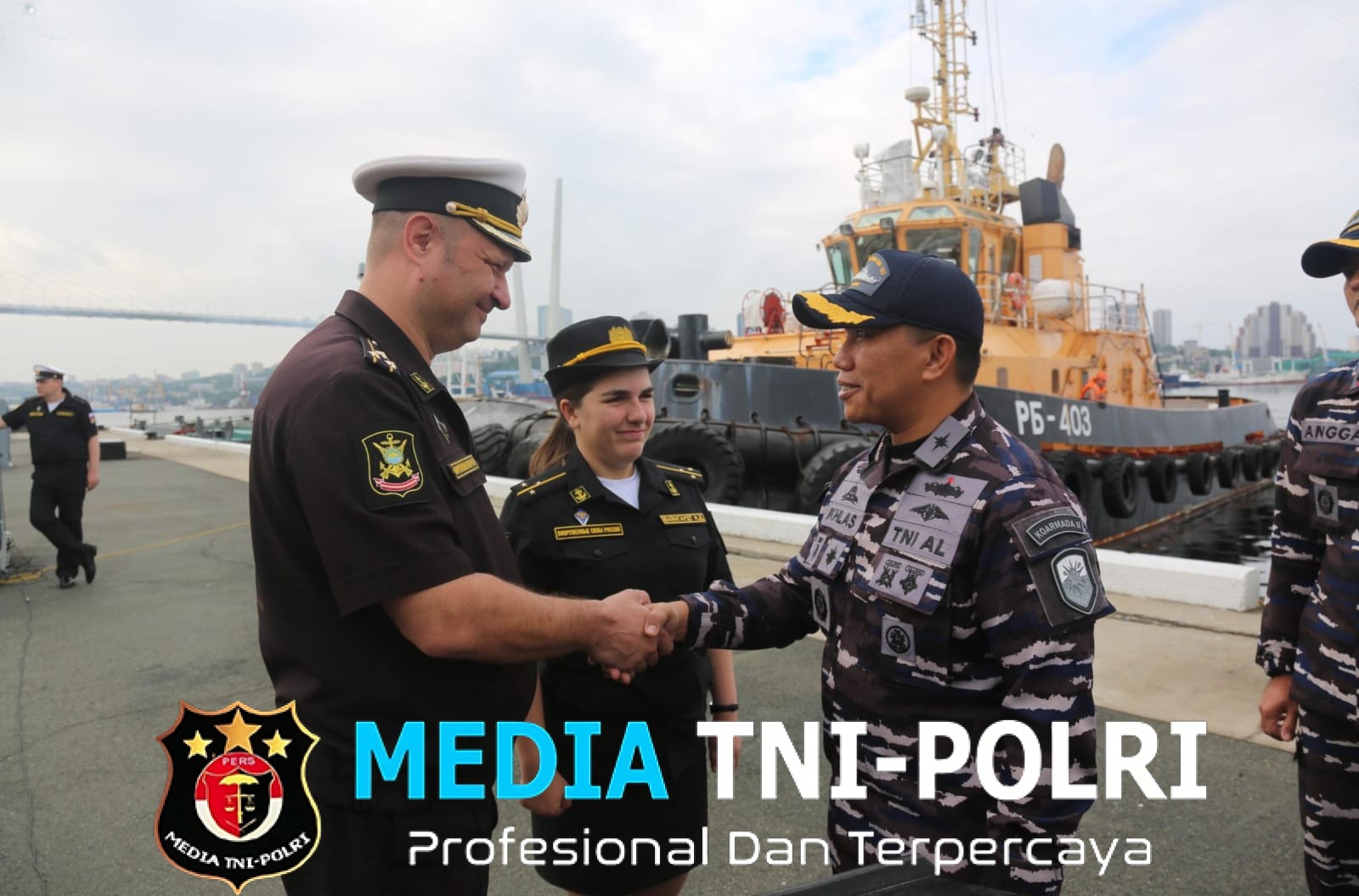 TNI AL dan Russian Navy Berlatih VBSS Hingga Tembakkan Meriam-76 Pada Sea Phase Exercise Orruda 2026