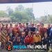 Jaga Kebugaran di Tengah Kabut Asap, Forkopimcam Sebangki Gelar Senam Bersama Lansia