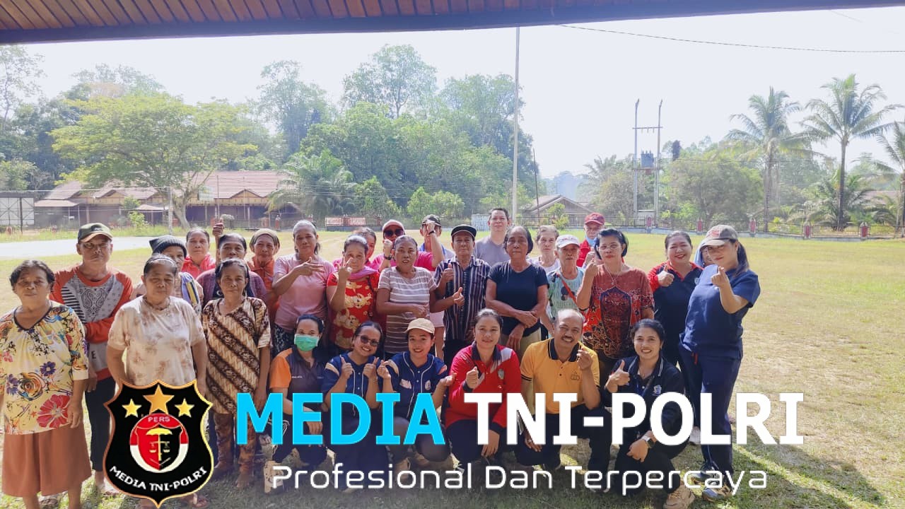 Jaga Kebugaran di Tengah Kabut Asap, Forkopimcam Sebangki Gelar Senam Bersama Lansia