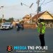 Pastikan Kamseltibcar Lantas Aman dan Lancar, Satlantas Polres Lampung Utara Gelar Gatur
