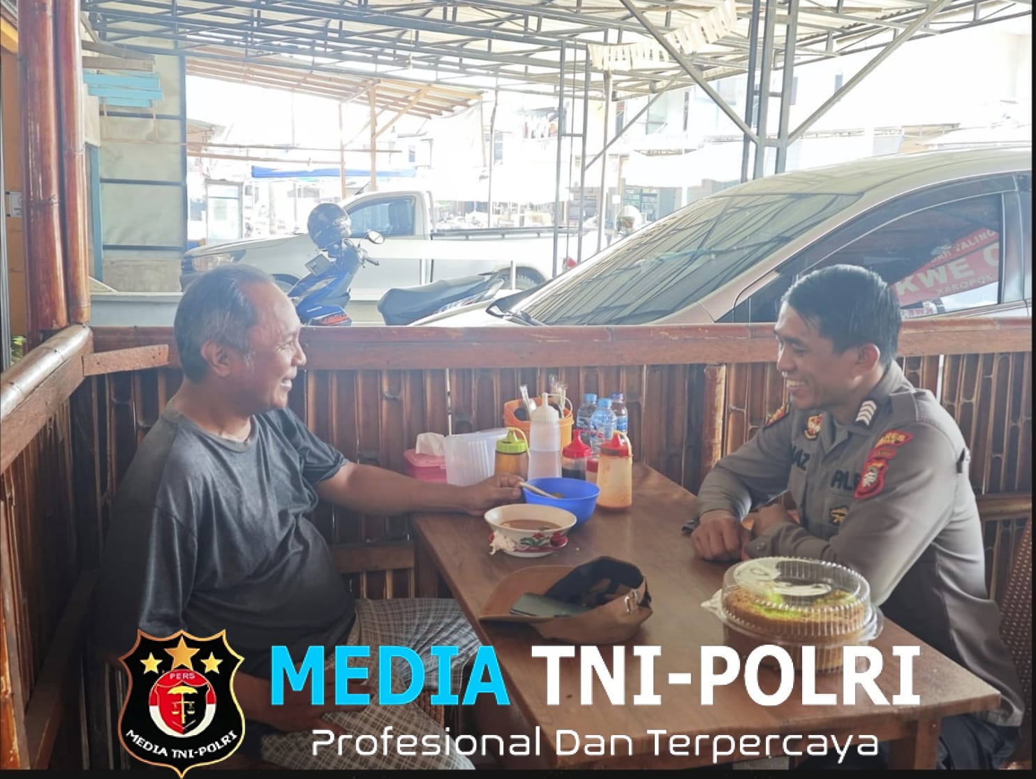 Cara Humanis Polisi Jaga Kamtibmas, Duduk Bareng dan Ngobrol Langsung dengan Warga