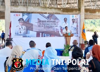 Dukung Program Prioritas Presiden, Mendagri Tito Lakukan Groundbreaking Sekolah Rakyat Kabupaten Biak Numfor