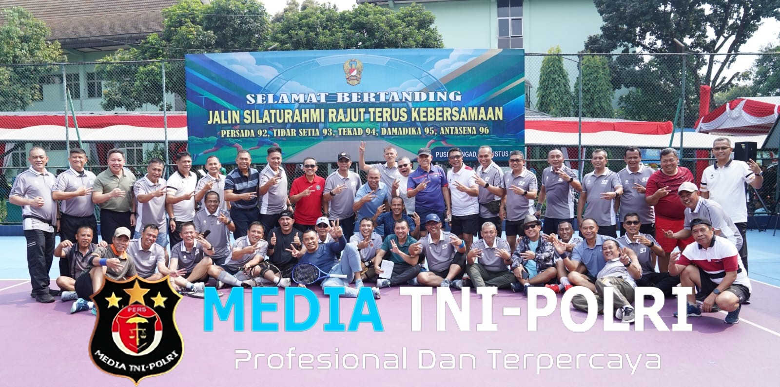 Hadiri Olahraga Bersama Abituren Akmil 1992–1996, Kasad Tekankan Dukung Program Pemerintah
