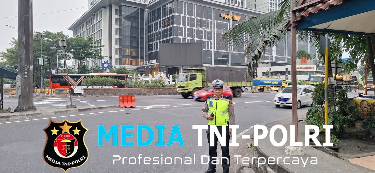 Satlantas Polres Metro Bekasi Gelar Pengaturan Pagi di Sejumlah Titik Wilayah Cikarang