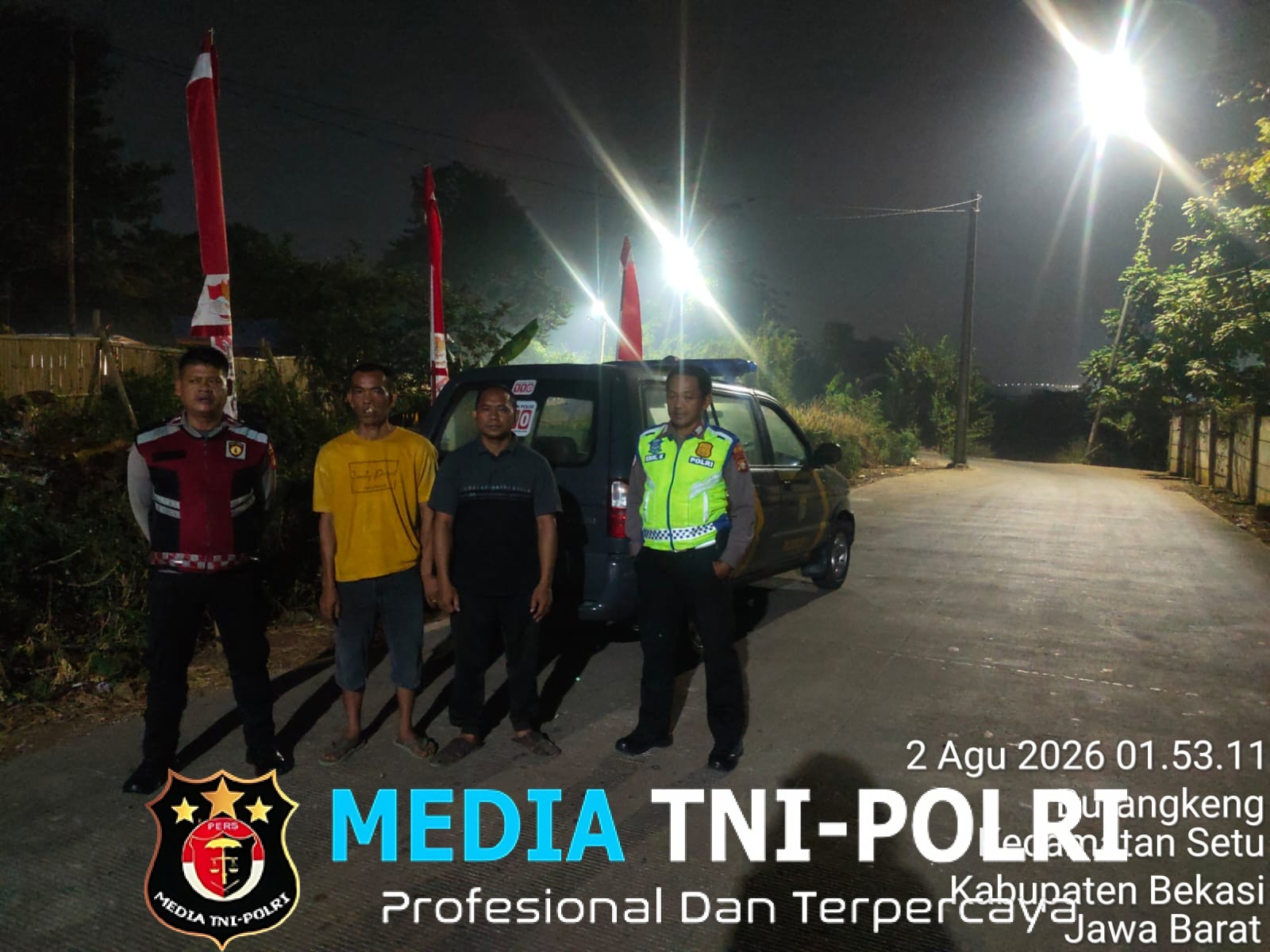 Polsek Setu Intensifkan Patroli Biru, Pantau Permukiman hingga Sentra Ekonomi