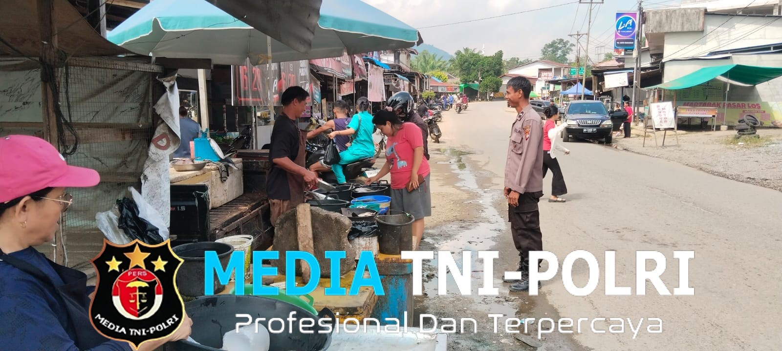 Cegah Aksi Pencurian, Polisi Intensifkan Patroli Siang dan Sambangi Pedagang Ikan