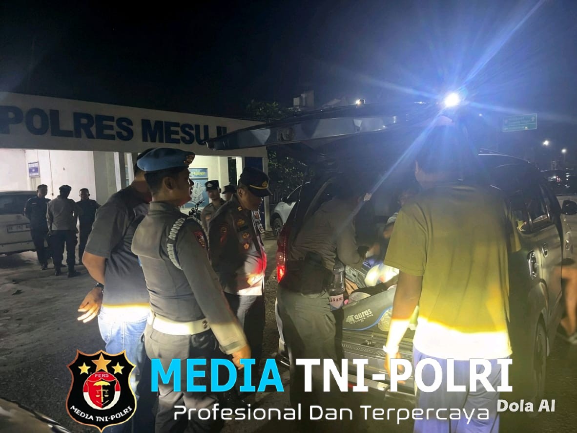 Jaga Stabilitas Kamtibmas, Personil Siaga Kompi I Polres Mesuji Laksanakan KRYD Secara Maksimal