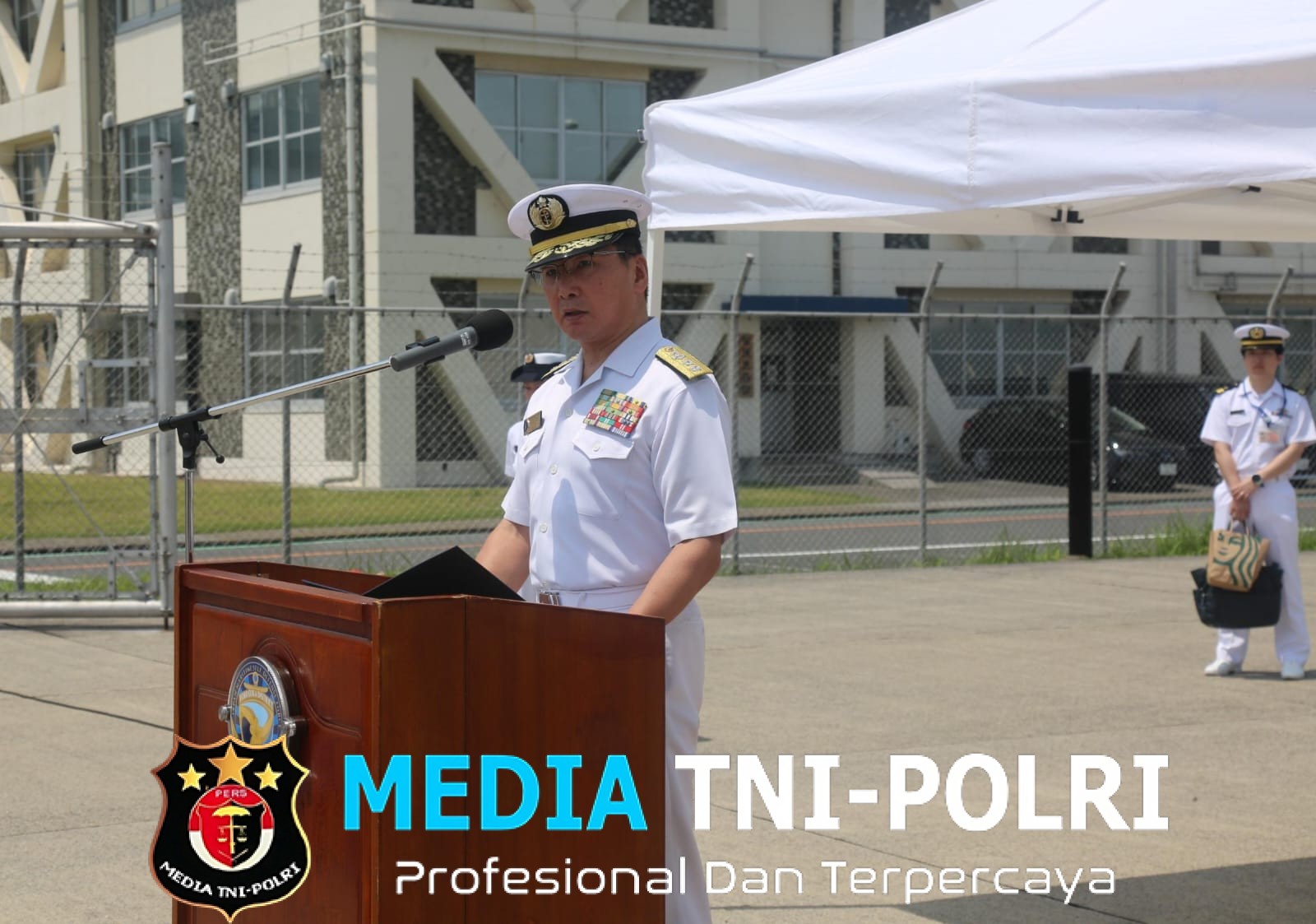 Usai Latihan Dengan Kapal Perang Rusia Saat Exercise Orruda 2026, KRI GNR-332 Tiba di Pangkalan Yokosuka Jepang