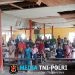 Tingkatkan Keimanan, Personel Satgas TMMD Ibadah Minggu di Gereja Santa Theresia Wanam