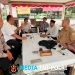 Polsek Cikarang Barat Koordinasikan Jadwal Pendaftaran Bakal Calon Kepala Desa Danau Indah