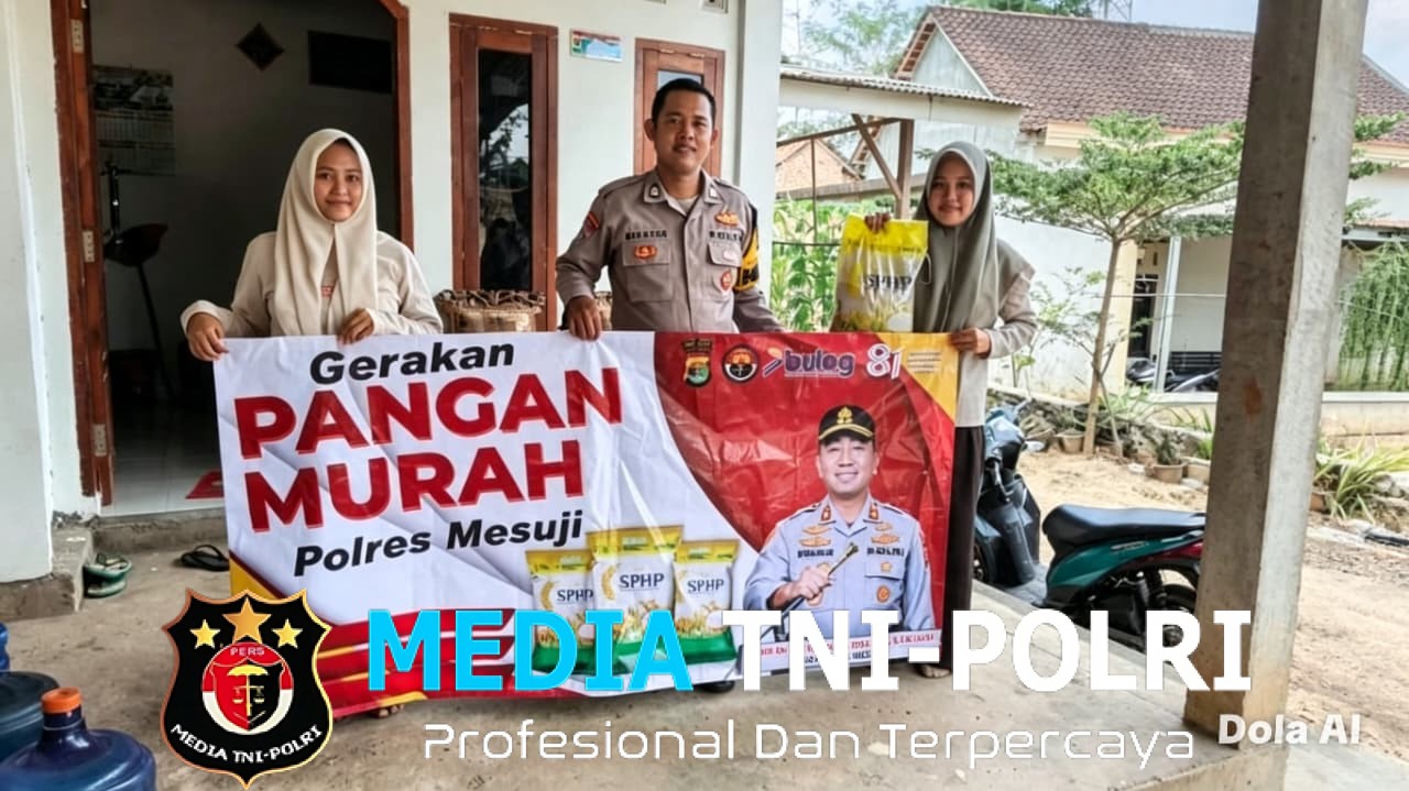 Polsek Tanjung Raya dan Polsek Way Serdang Gencar Menggelar Gerakan Pangan Murah