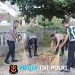 Wujudkan Lingkungan Bersih dan Asri, Jajaran Polres Mesuji & Polsek Jajaran Laksanakan Gerakan Indonesia Asri