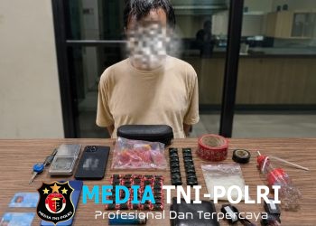 Satresnarkoba Polres Metro Bekasi Ungkap Peredaran 100 Butir Tramadol di Cikarang Utara