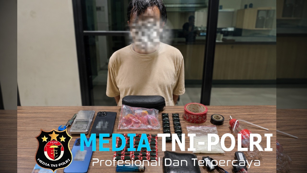 Satresnarkoba Polres Metro Bekasi Ungkap Peredaran 100 Butir Tramadol di Cikarang Utara