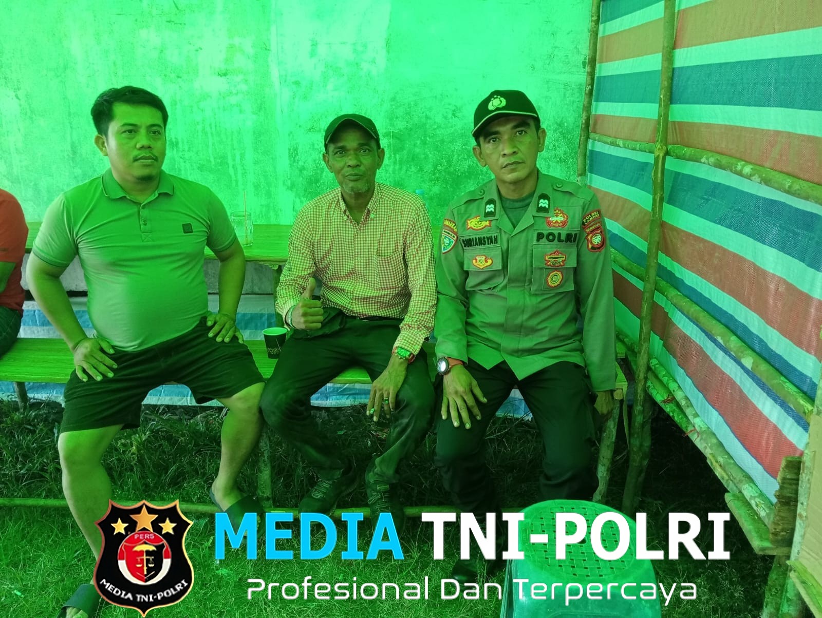Tak Kenal Lelah, Kanit Binmas Polsek Sebangki Edukasi Warga Agar Tidak Mudah Percaya Orang Asing