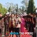 Disambut Tradisi Pedang Pora, AKBP Raswidiati Anggraini, S.I.K. Resmi Jabat Kapolres Lampung Utara