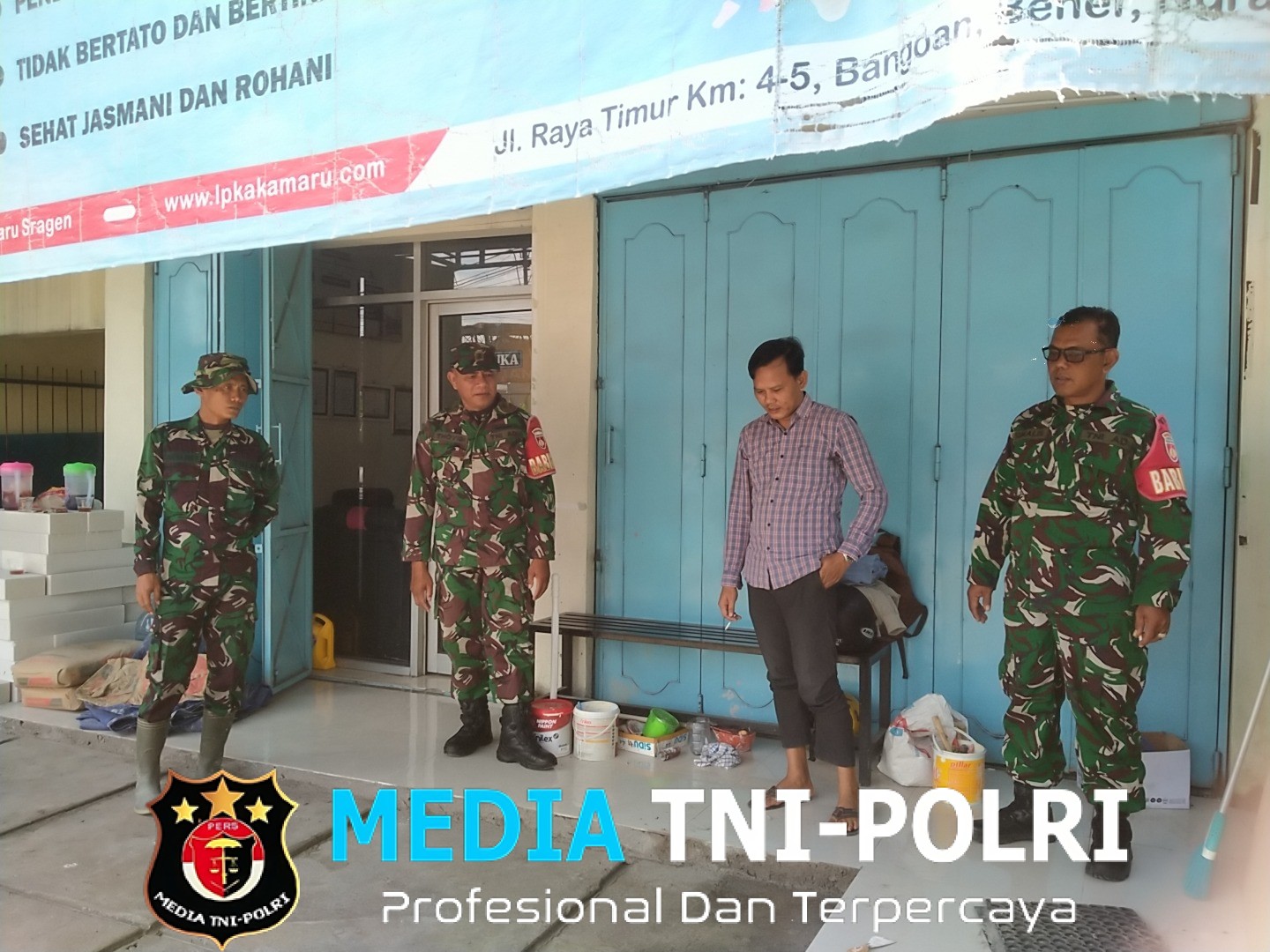 Koramil Ngrampal Turun ke Lapangan, Patroli dan Puanter Jadi Benteng Awal Cegah Gangguan Kamtibmas