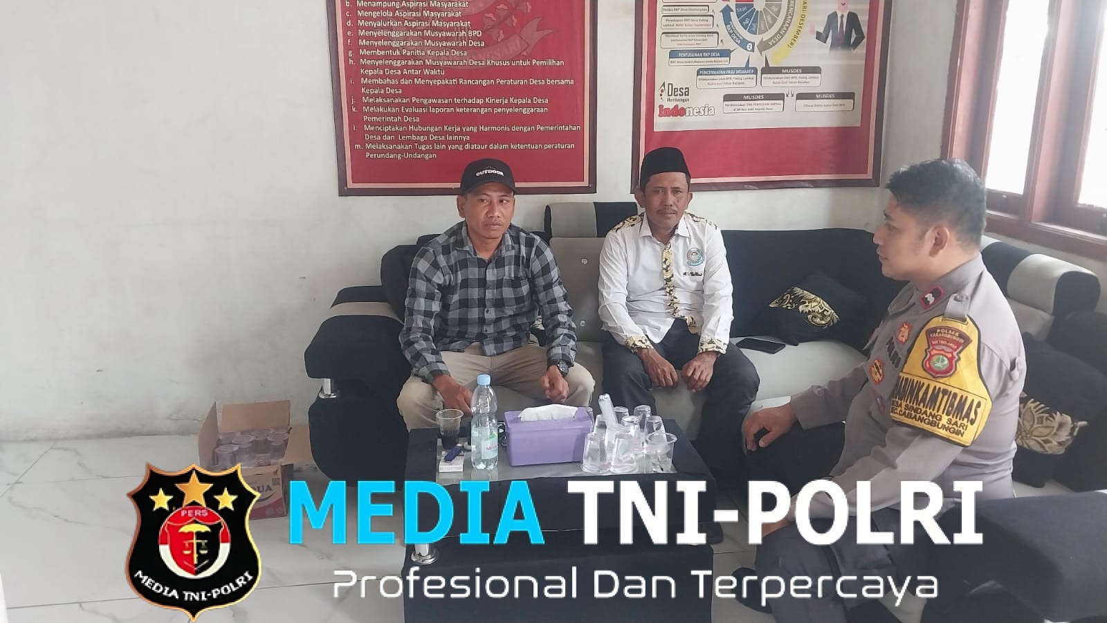 Bhabinkamtibmas Sindangsari Ajak Warga Jaga Kerukunan dan Kamtibmas