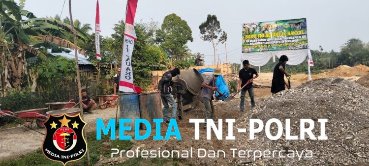 Semangat Gotong Royong Tak Pernah Padam, Pembangunan Jembatan Gantung Desa Pulau Aro Terus Berlanjut Meski Program Karya Bakti Resmi Ditutup