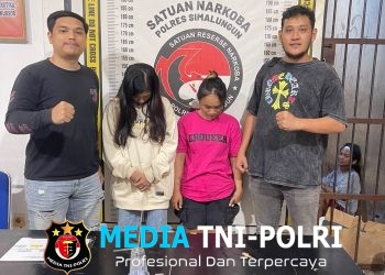 Dua Gadis Menangis Saat Digerebek di Kamar Tempat Hiburan Malam, Polsek Gunung Malela Bongkar Jaringan Pemakai Sabu di Simalungun
