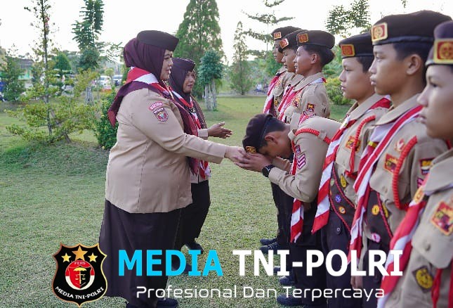 Wakil Bupati Pringsewu Umi Laila Lepas Kontingen Jambore Nasional XII