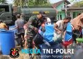 Kemarau Melanda Boyolali Utara, Kodim 0724 Salurkan Enam Tangki Air Bersih Bantu Ratusan KK