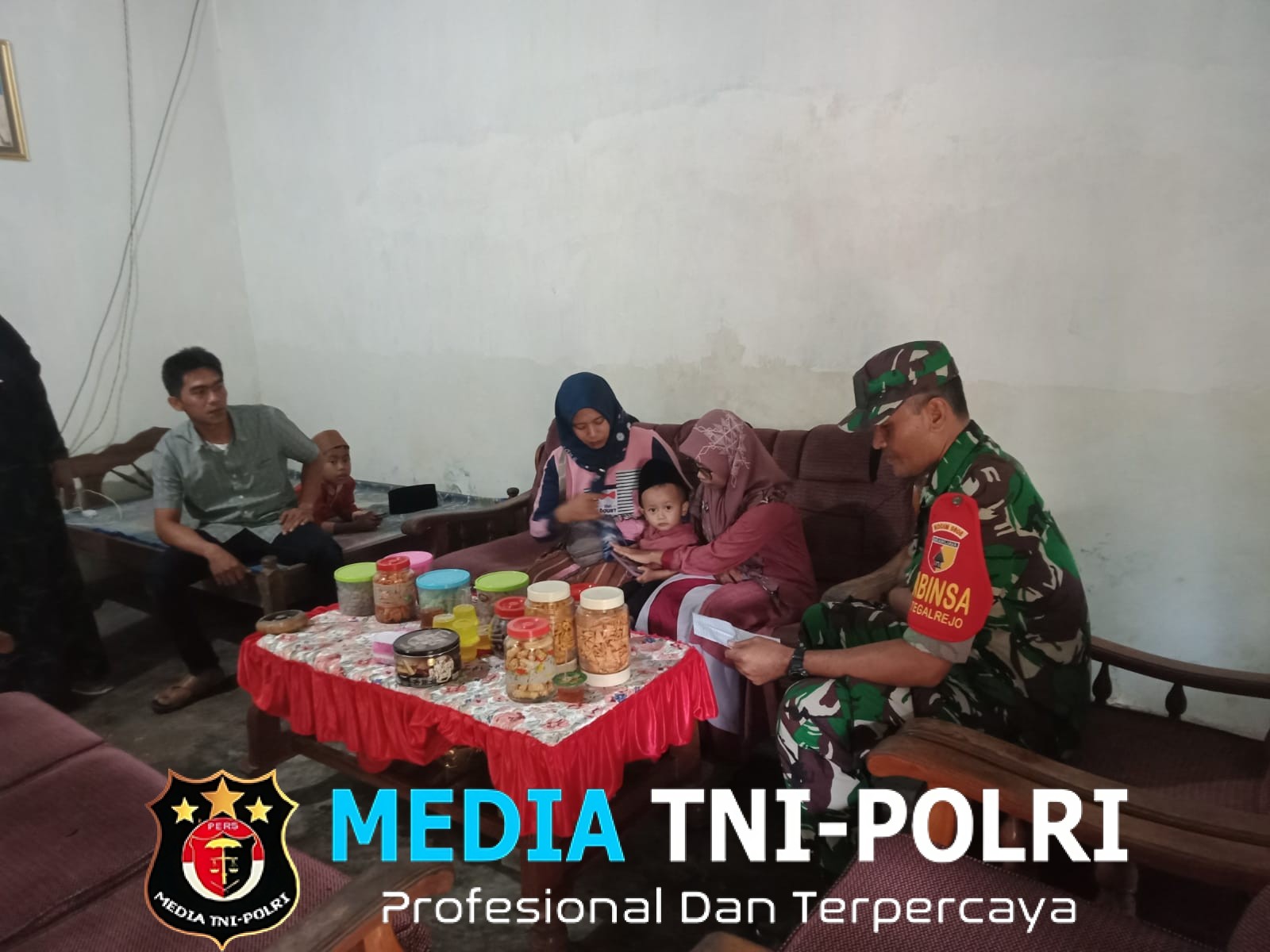 Pencegahan Stunting, Serma Aminoto Dampingi Nakes Dan Perangkat Desa Tegalrejo