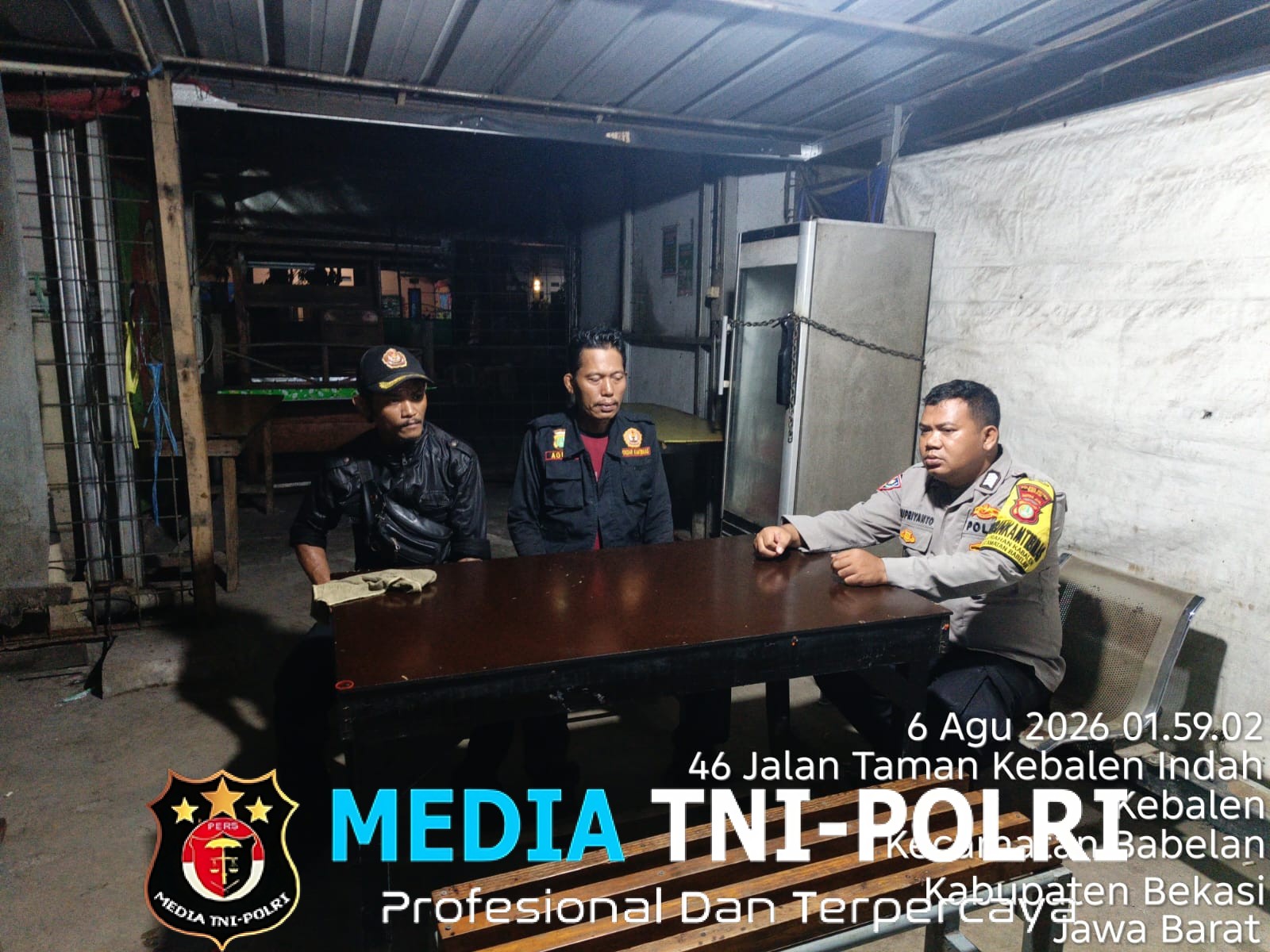Bhabinkamtibmas Kebalen Dorong Pengaktifan Poskamling untuk Cegah Gangguan Kamtibmas