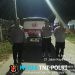 Patroli Biru Polsek Muaragembong Sisir Jalan Raya Pantai Mekar pada Dini Hari