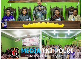 Giliran Siswa siswi SMAN 1 Pringsewu Diberi Pendidikan Politik