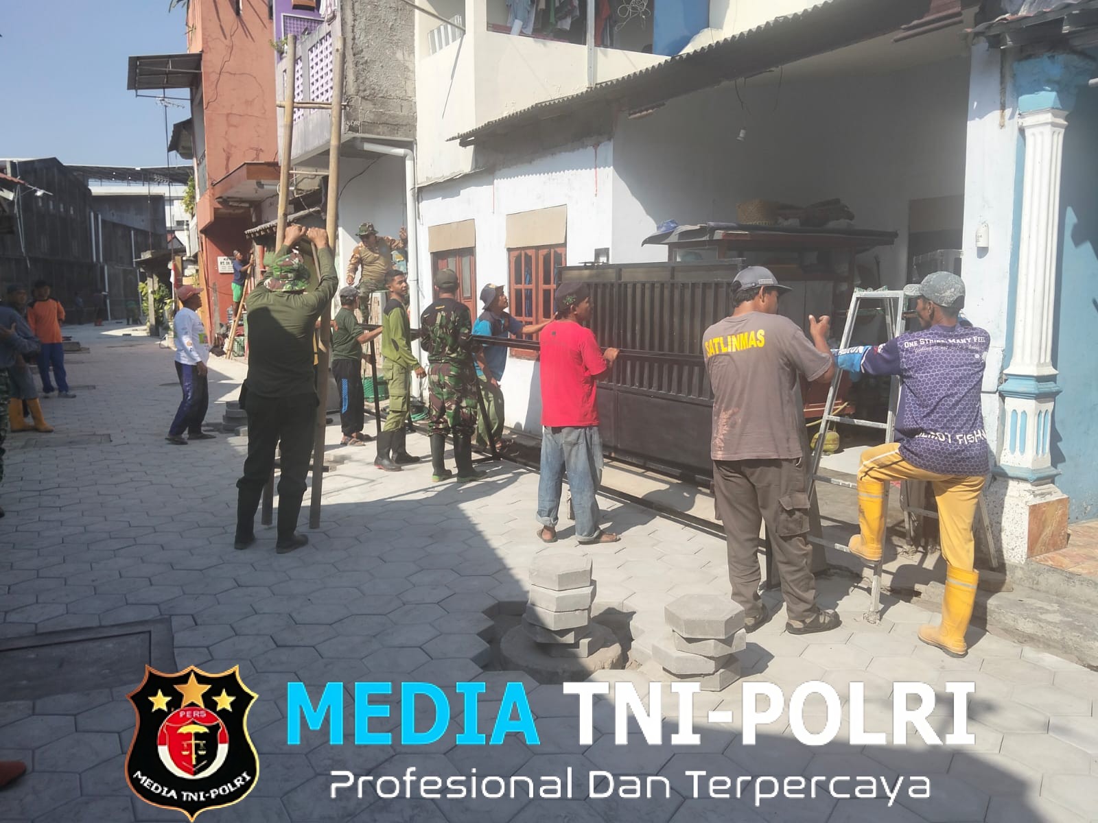 TMMD Sengkuyung Tahap III TA 2026 Kodim 0735 Surakarta Jadi Denyut Nadi Kemajuan Wilayah Makam Bergolo Kelurahan Serengan