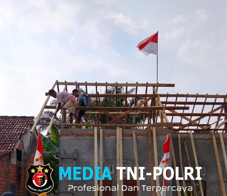 Semangat Tak Pernah Padam, TNI Bersama Masyarakat Terus Bergotong Royong Tuntaskan RTLH Program Karya Bakti Skala Besar di Desa Siliwangi