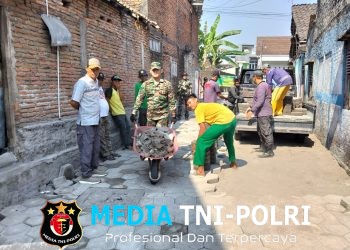 Satu Minggu Jelang Penutupan, Satgas TMMD Ormas dan Warga Kejar Waktu Demi Tuntaskan Sasaran Fisik