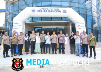 Wakapolres Metro Bekasi Goes to Campus, Perkuat Sinergi Polri dan Civitas Akademika Universitas Pelita Bangsa