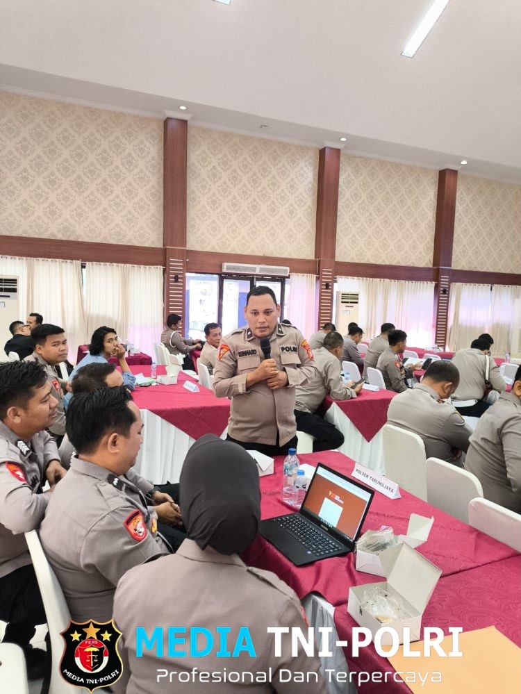 Polres Metro Bekasi Gelar Latpraops Wibawa Mukti Jaya 2026, Mantapkan Pengamanan Pilkades