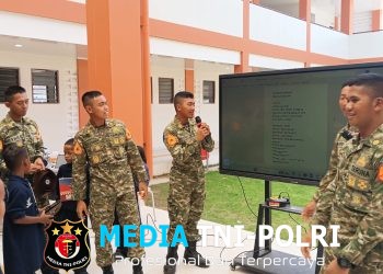Taruna Bhakti AAL Tanamkan Disiplin dan Jiwa Bela Negara kepada Ratusan Siswa Sekolah Rakyat Terintegrasi 1 Banyuwangi