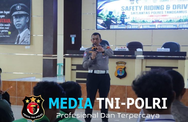 Polres Tanggamus Gelar Safety Riding , Sosialisasi Siger Lampung Presisi dan Layanan 110, Ajak Komunitas dan Pengemudi Jadi Pelopor Keselamatan Berlalu Lintas