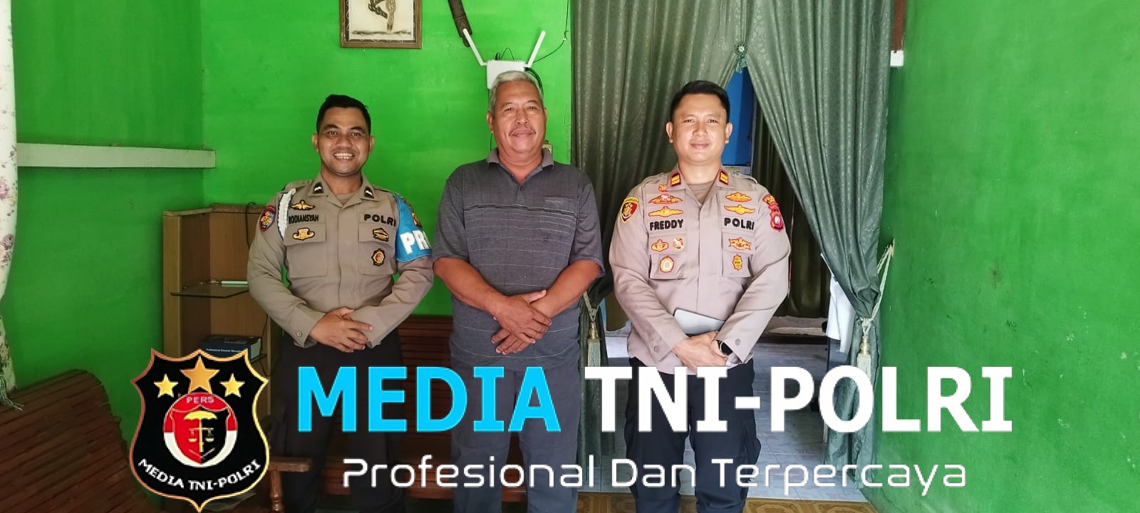 Kapolsek Mempawah Hulu Jalin Silaturahmi dengan Ketua MABM Kecamatan Mempawah Hulu